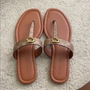 Coach Jessie thong sandals